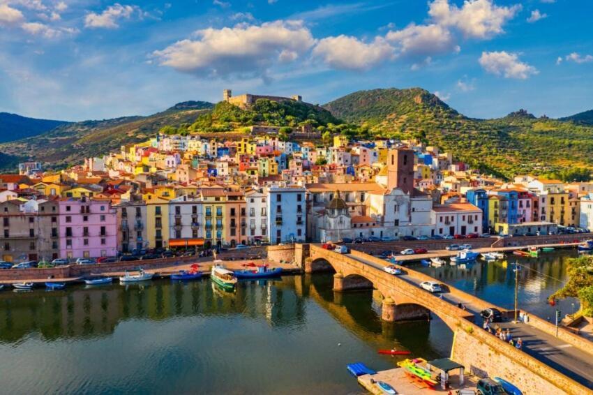 Casa A Bosa In Centro Storico Villa Exteriör bild